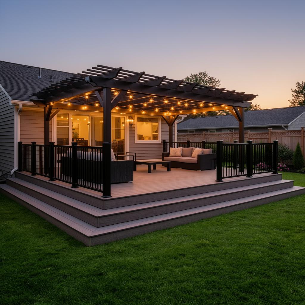 Pergola Lounge Deck