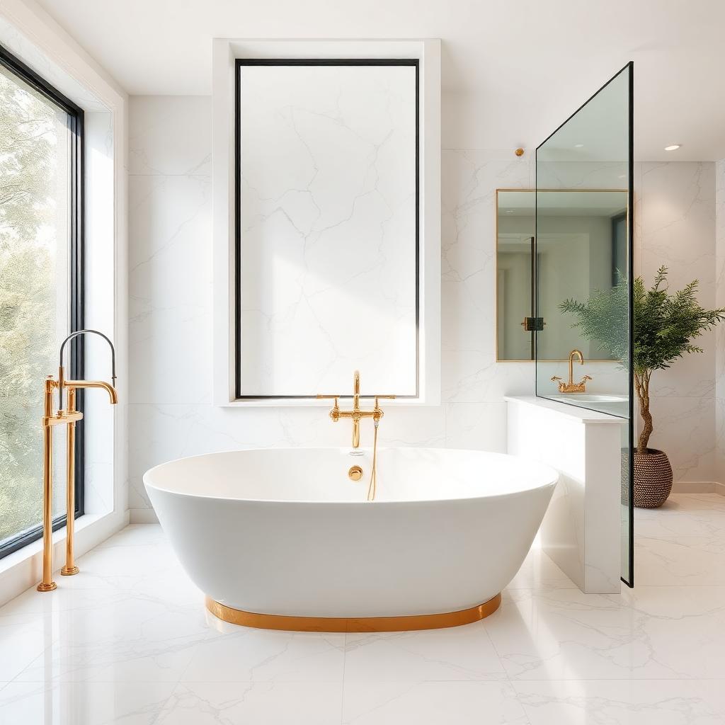 Marble Master Bath
